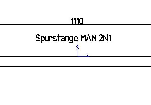 MAN Ackerdiesel Spurstange 2N1